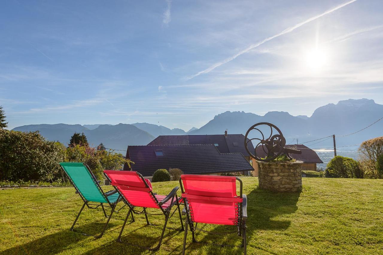 St Jorioz- Cosy Chalet Vue Lac Et Montagnes - Lla Selections By Location Lac Annecy Saint-Jorioz Eksteriør billede